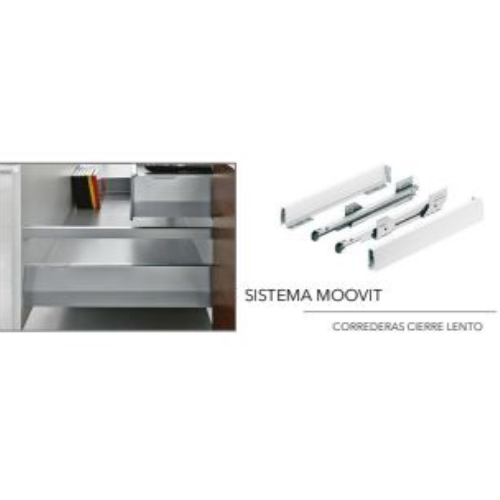 Sleek Drawer Slides / Soft-Closing Invisible Rails / Dual-Action Drawer Glides